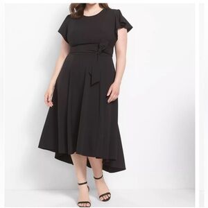 Lane Bryant Lena High Low MIDI Dress NWOT